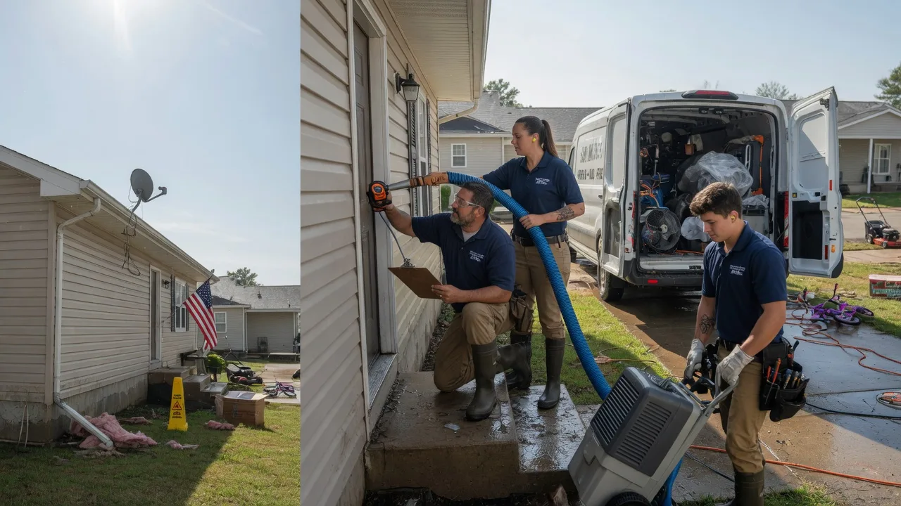 Ceiling Water Damage Restoration in Davis, NC near me